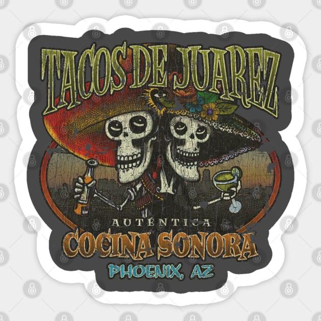 Tacos De Juarez Sticker by JCD666